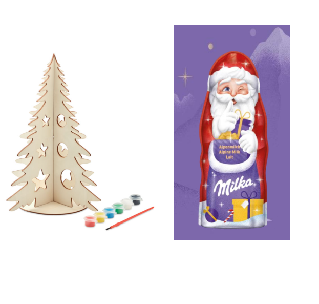 Mikulás csomag gyerekeknek színezővel