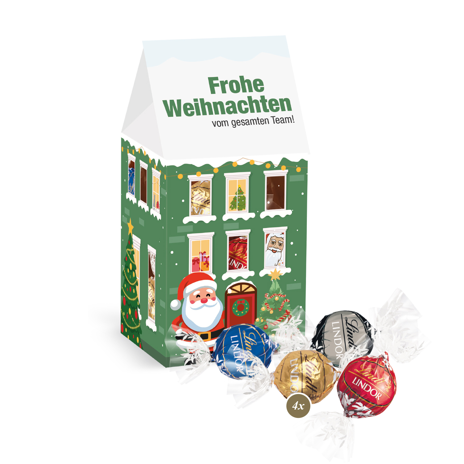 Lindt Karácsonyi ház "Wintertraum"